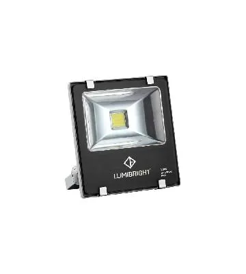 LUMIBRIGHT EIDER 10W 3000K MATT DARK GREY FLOOD LIGHT IP65