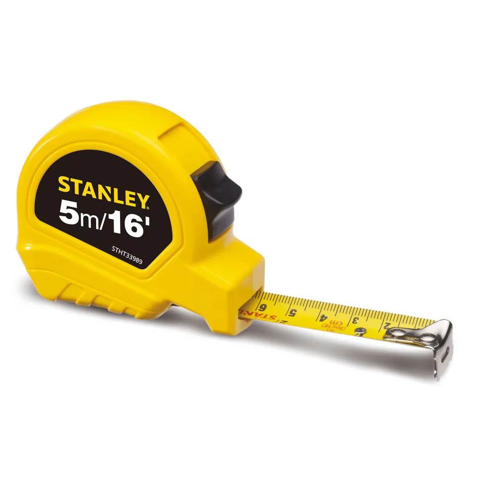 STANLEY 5 M (16 FT.) X 19 MM SHORT TAPE RULE