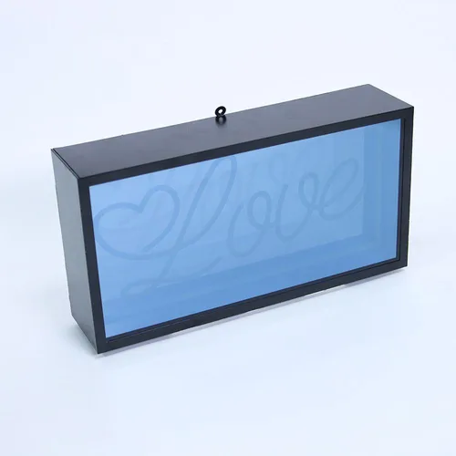 BLS1009 BRIGHTLUXX INFINITY LIGHT SIGN BOX WITH LETTER LOVE