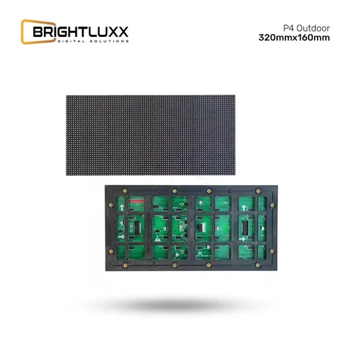 BRIGHTLUXX SCREEN MODULE P4 Outdoor 320mmx160mm WITH 10 SCANNING HONGSHENG SMD1921+IC SM16380