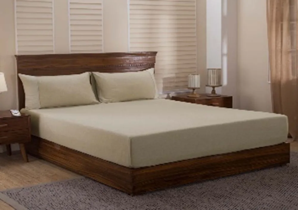 DESROCH ELEGANT COMFORT COTTON STANDARD BED SHEET
