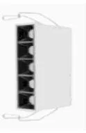 TECHNO LIGHT  INCLINE GRILL TYPE SPOT LIGHT 5X2W 4000K 220V AC L147mmxW44mmxH50mm  IP20 WHITE 
