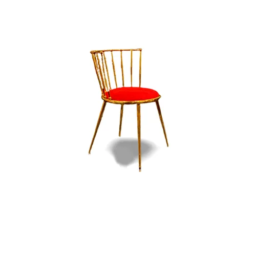 VEROCASA LUXURY RONEXI MODERN MIRROR PRIMARY COLOR DINING CHAIR
