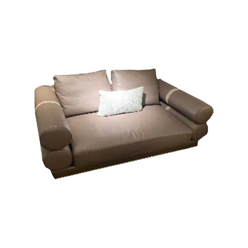 VEROCASA LIVING LUXURY ITALIA FLEXFORM LUXURY LEATHER SOFA