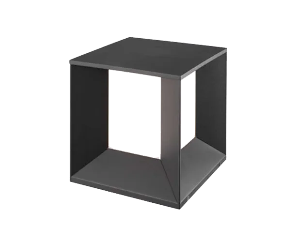 LUMIBRIGHT BOXES GRAPHITE BOLLARD LIGHT 4000K LUMINARIES - 19W