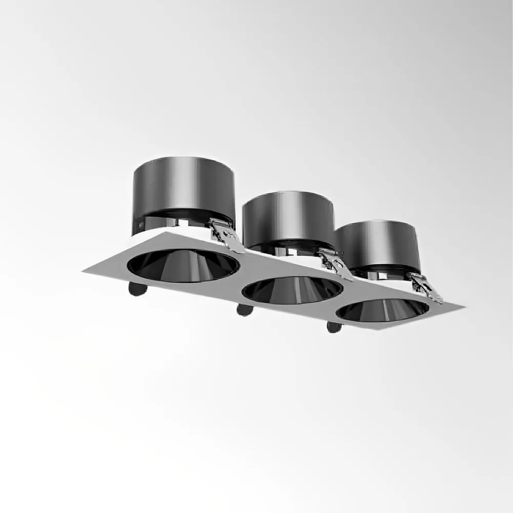 LUMIBRIGHT RAYOS 3X9W SWITCH CCT CHANGEABLE(3000k+4000K+6000K), 270X90X65MM IP20 SPOTLIGHT 