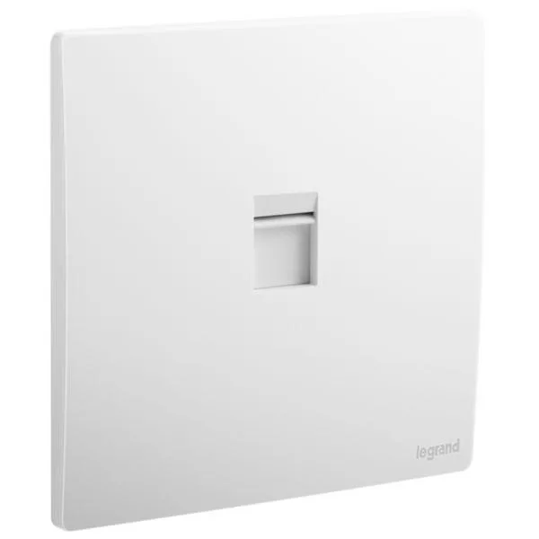 LEGRAND Mallia Senses - 1 gang keystone adapter - Matt White