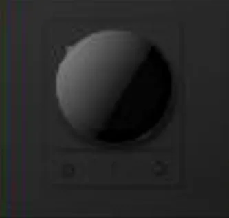 LUMITRONIX BLACK FINISH PLASTIC TOUCH SCREEN TWO BUTTONS