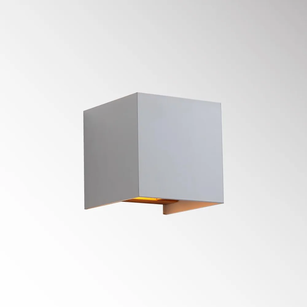 LUMIBRIGHT IMEX 2X6W 150x150x150MM WALL LIGHT IP65