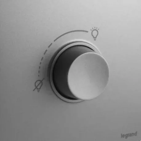 LEGRAND Rotary dimmer Mallia - RLC+LED - 100-240 V~ without neutral