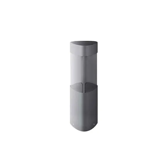 LUMIBRIGHT RUBY 6W 4000K GREY BOLLARD LIGHT IP54