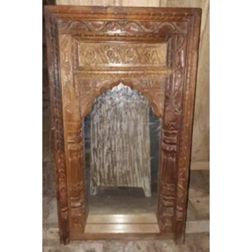 DESROCH DECOR ITALIAN VINTAGE DECORATIVE WOOD MIRROR
