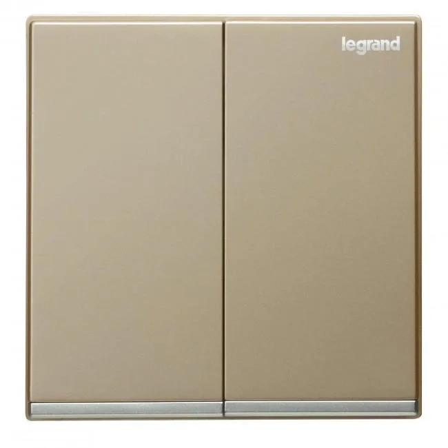 LEGRAND CHAMPAGNE 2G 1W 16X SWITCH