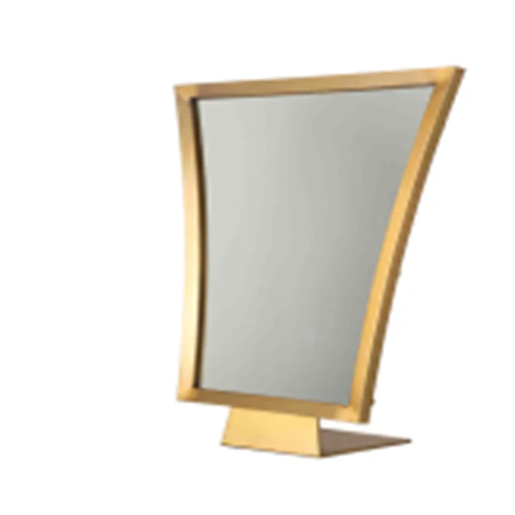 DESROCH DECOR SOLID BRASS,RON,GLASS DECORATIVE MIRROR