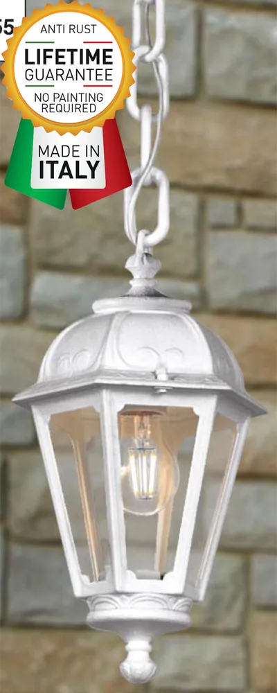 FUMAGALLI SABA/SICHEM K22.120.WXE27 WHITE PENDANT GARDEN LIGHT