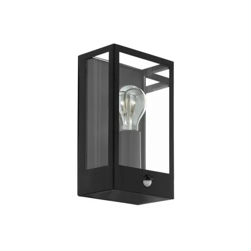 EGLO AL-WL/1 E27 M.SENSOR SCHWARZ 'ALAMONTE' OUTDOOR LAMPS