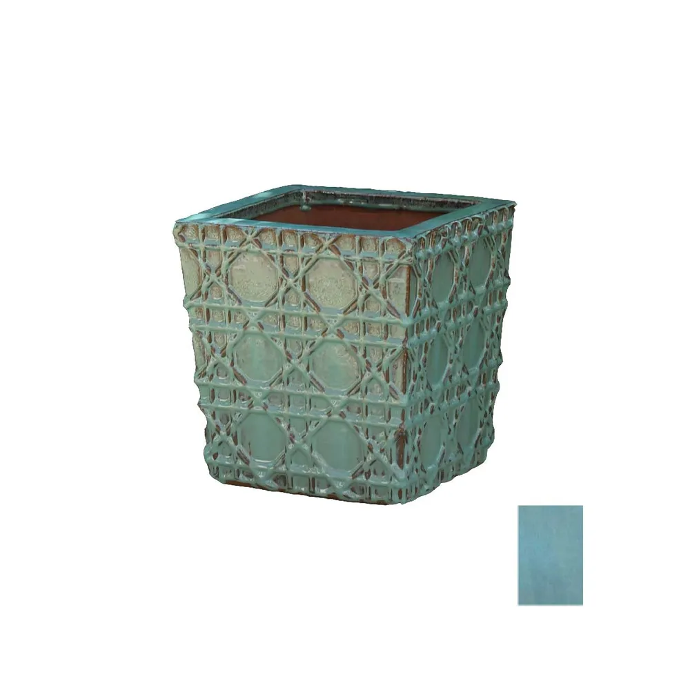 DESROCH DECOR ALPHA THALES SQUARE PLANTER